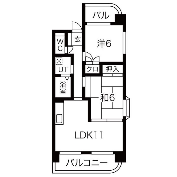アネックス一宮駅前の間取り