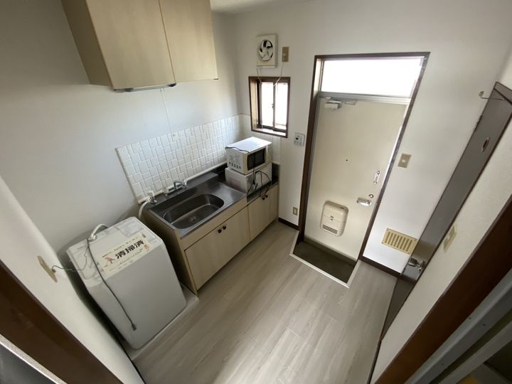 広島県東広島市西条町寺家(マンション)の賃貸物件のキッチン