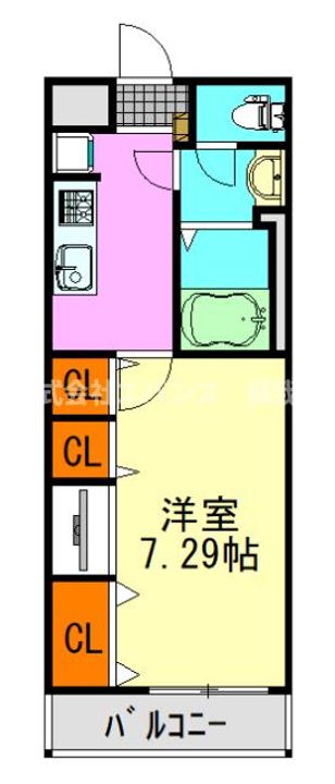 リブリ・若草の間取り