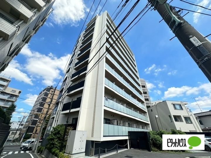 レジディア都立大の外観