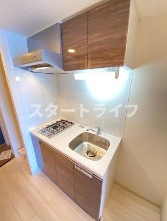 大阪府大阪市淀川区西中島1(マンション)の賃貸物件のキッチン