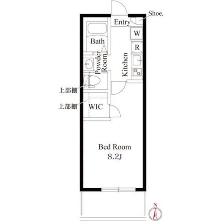 プランドール中浦和の間取り