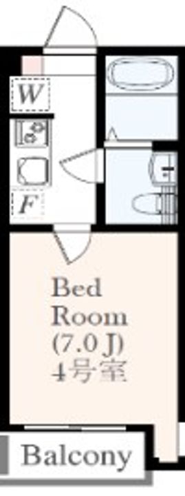 アザーレ・シド海老名の間取り