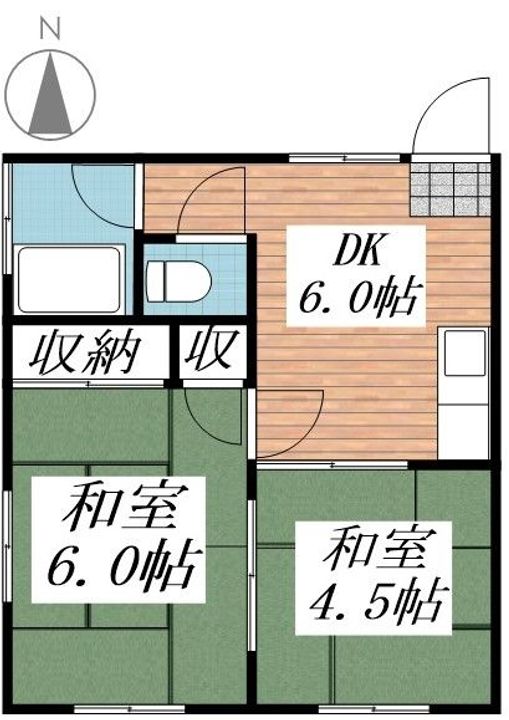 ヴェラ桜木の間取り