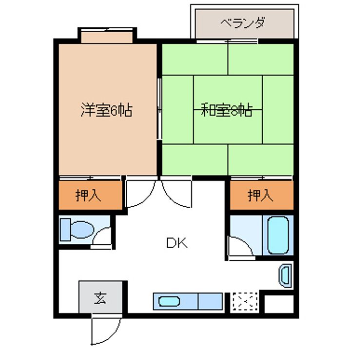 メゾン明園の間取り