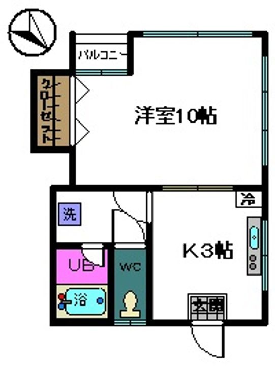 小林ビルの間取り