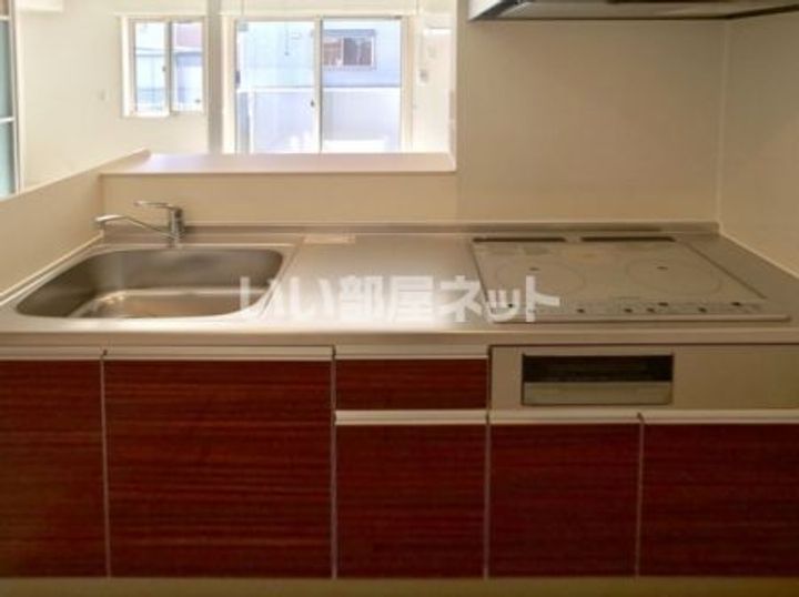 栃木県栃木市薗部町1(アパート)の賃貸物件のキッチン