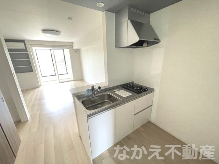 徳島県阿南市見能林町林崎(アパート)の賃貸物件のキッチン
