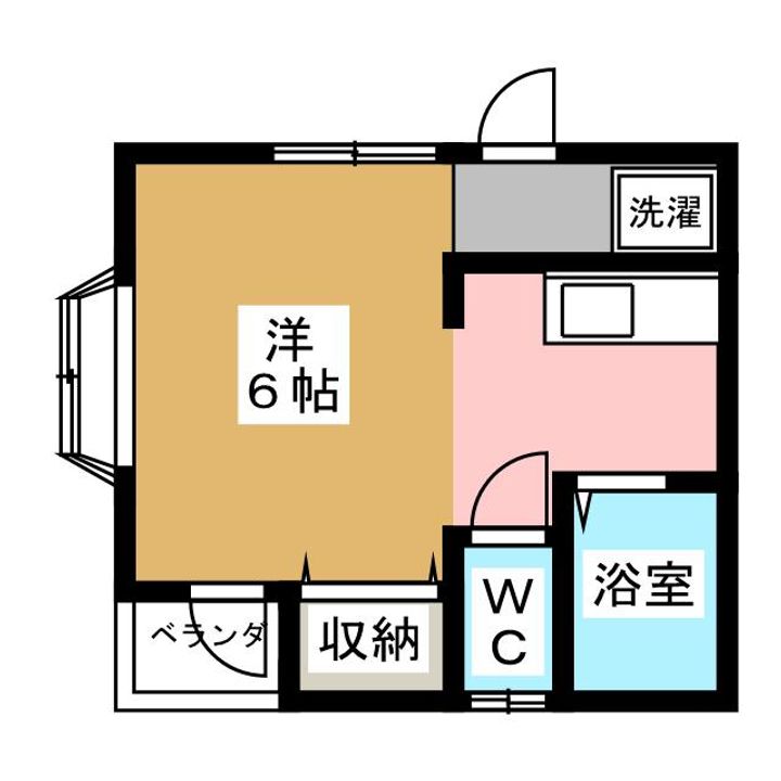クレストアサカIIIの間取り