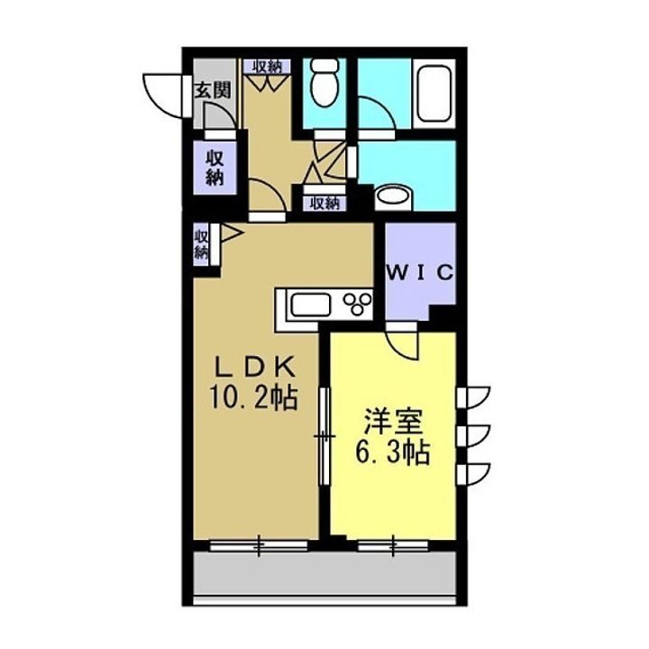 フエンテの間取り