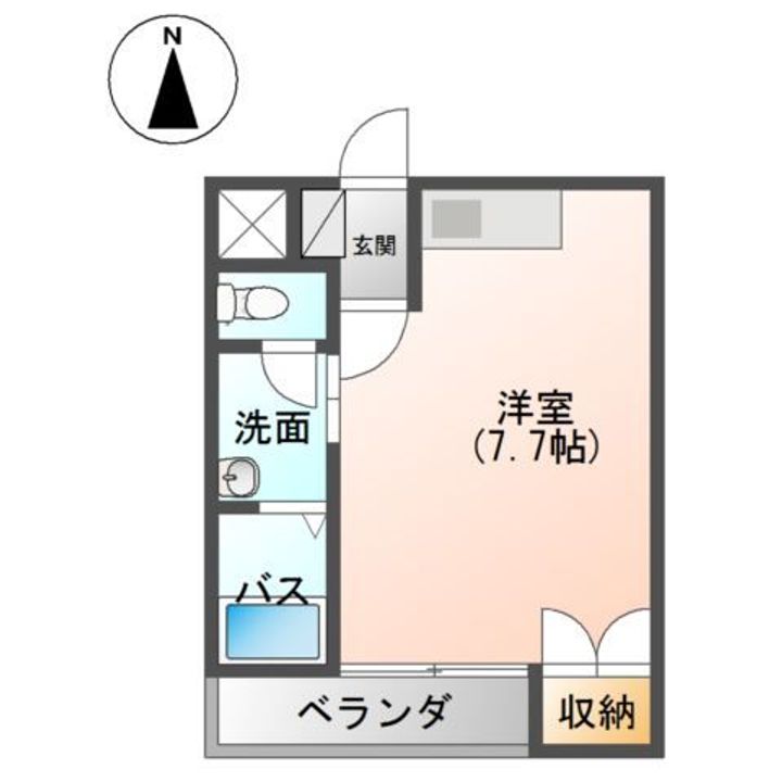 エクセルコート柏木の間取り