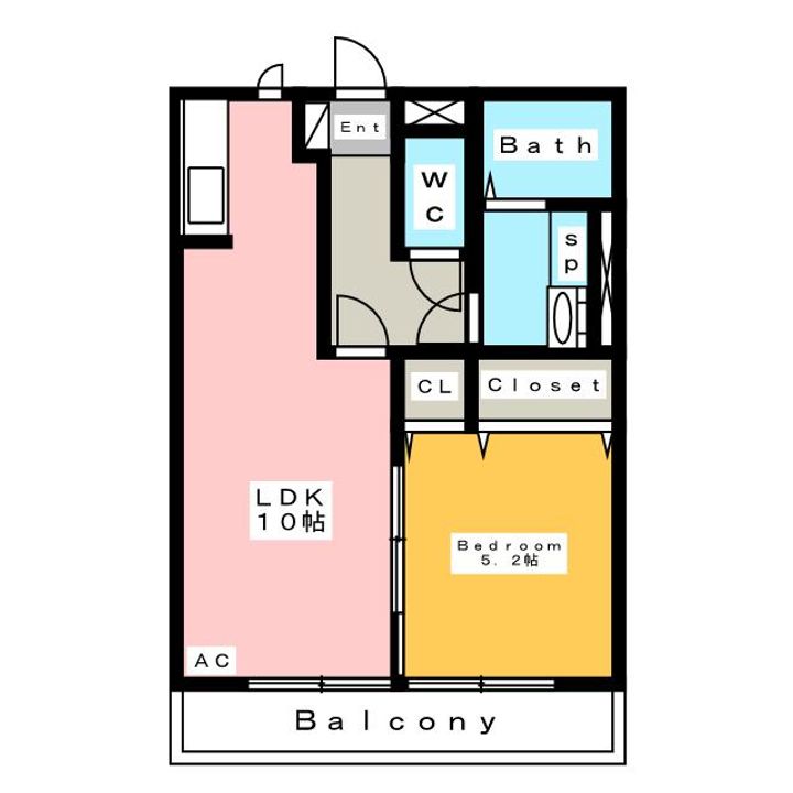 サニーコート南安城の間取り