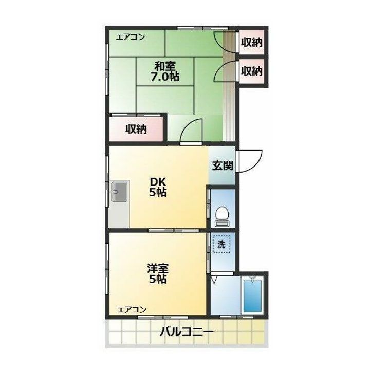 東京都台東区谷中1(マンション)の賃貸物件の間取り