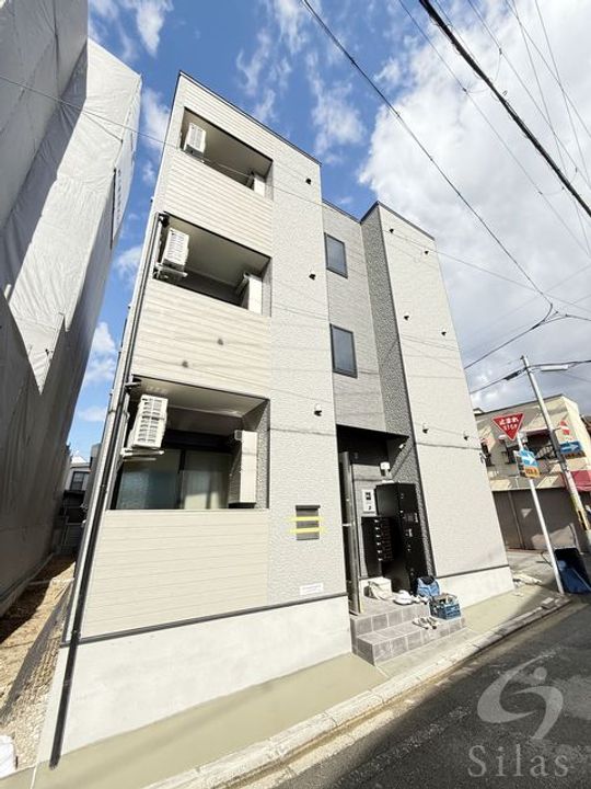 ハーモニーテラス花園伊町の外観