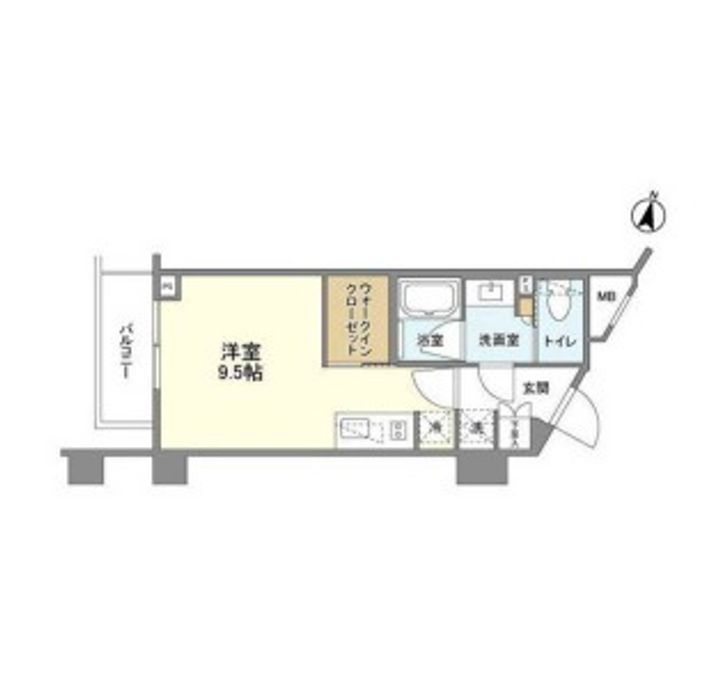 ザ・パークハビオ柿の木坂の間取り