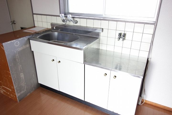 熊本県菊池郡大津町大字大津(アパート)の賃貸物件のキッチン