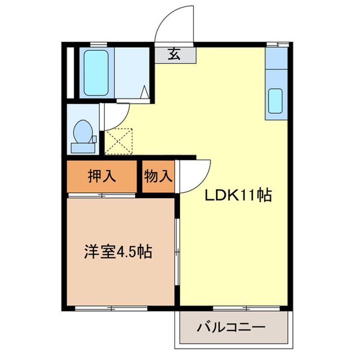 Cerezo(セレッソ) C棟の間取り