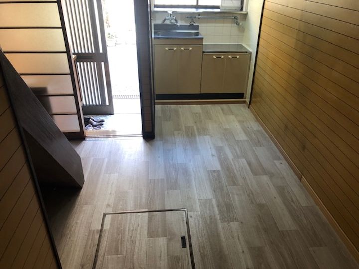 大阪府松原市高見の里6(一戸建)の賃貸物件の居間