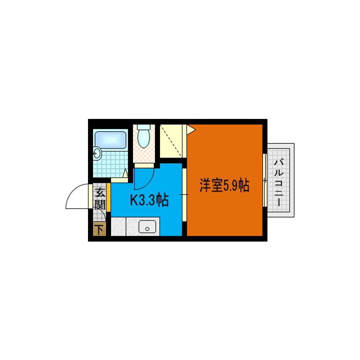 テル 4thの間取り