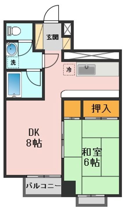 東京都江戸川区南篠崎町3(マンション)の賃貸物件の間取り