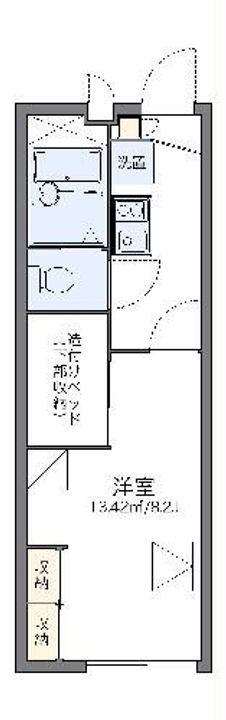 レオパレスInfinityの間取り