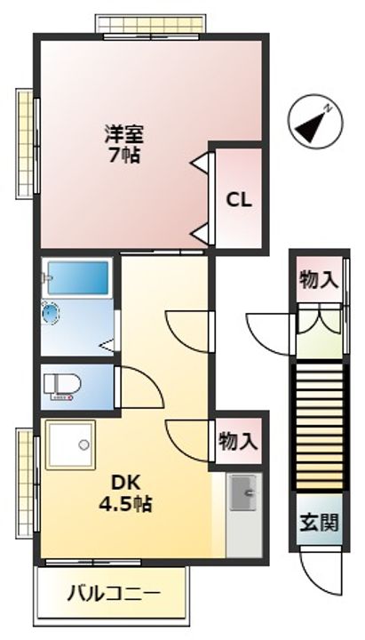 エポックタナカの間取り