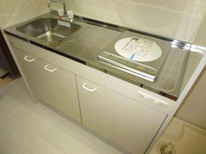 神奈川県川崎市幸区南幸町2(アパート)の賃貸物件のキッチン