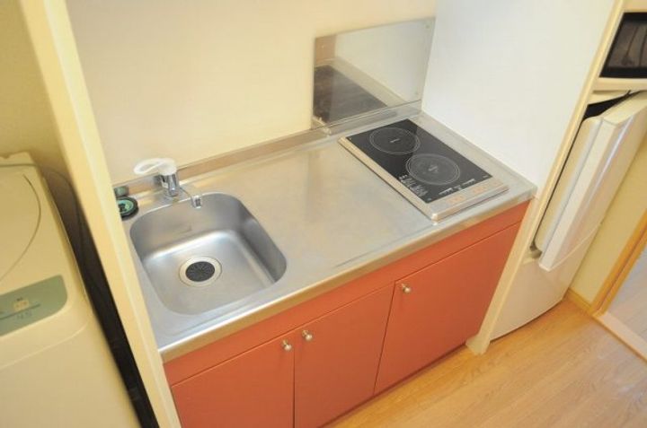 大阪府大阪市旭区今市2(マンション)の賃貸物件のキッチン