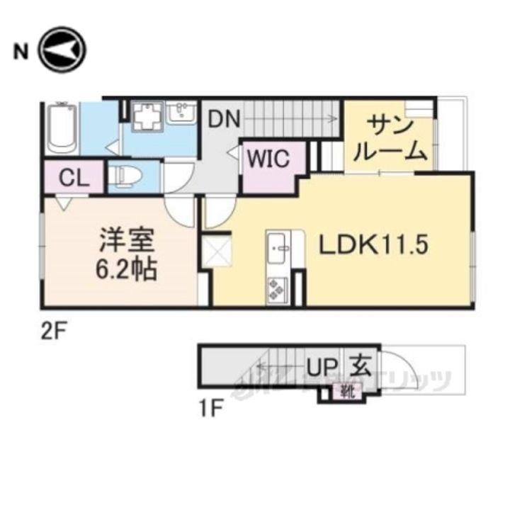 リジエールの間取り