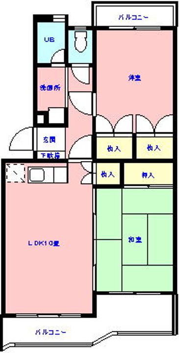 本郷ハイツの間取り