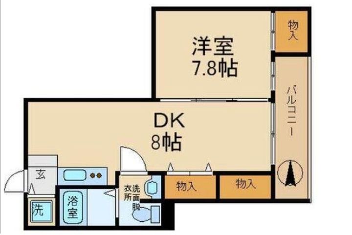 森小路矢野マンションの間取り