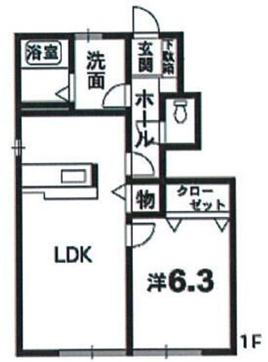コーポファブレスの間取り