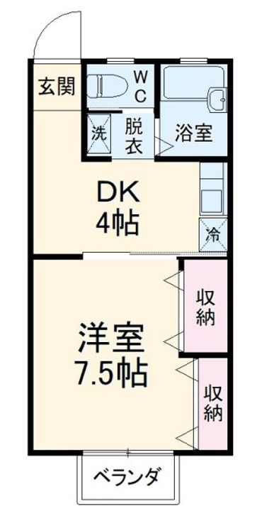 トマト一番館の間取り