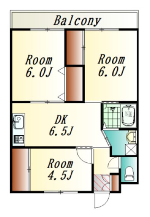 広島県広島市安佐南区伴中央4(マンション)の賃貸物件の間取り