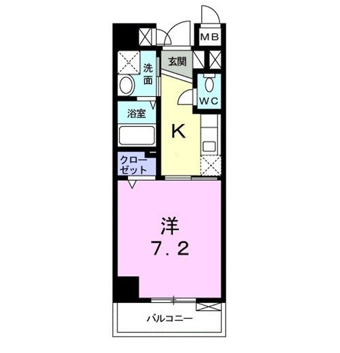 アルカン・シエルの間取り