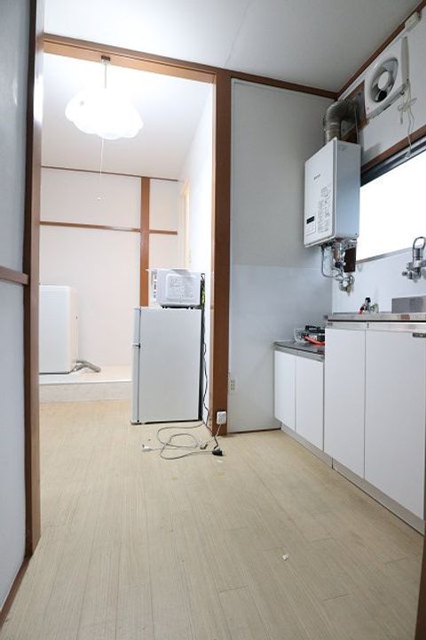 栗谷コーポの居間