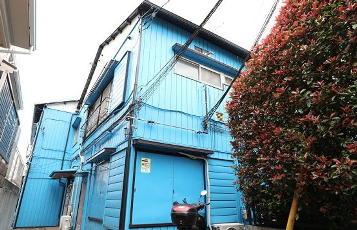 栗谷コーポの外観