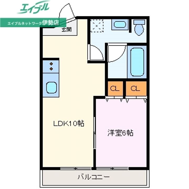 メゾン花菱の間取り