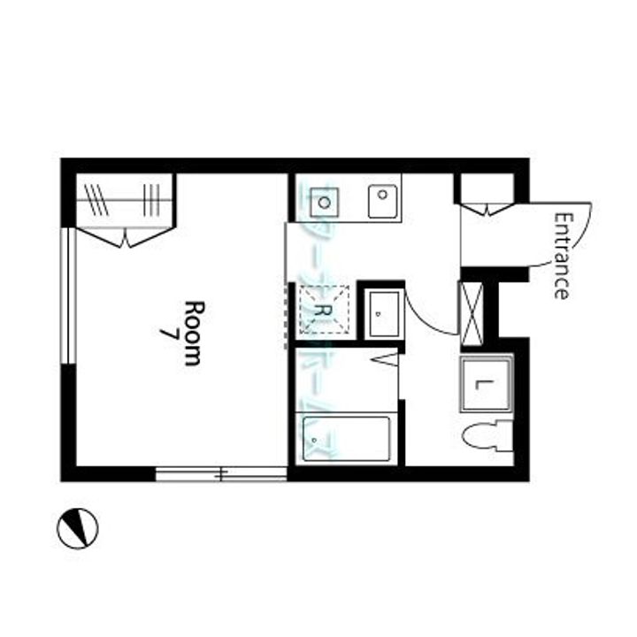 VLN2 YEBISUの間取り