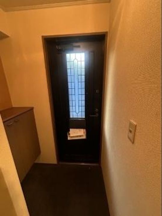 京都府乙訓郡大山崎町字大山崎小字永福寺(アパート)の賃貸物件の玄関