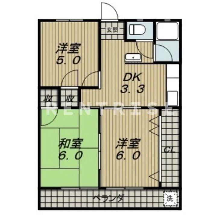 コーポ加藤の間取り