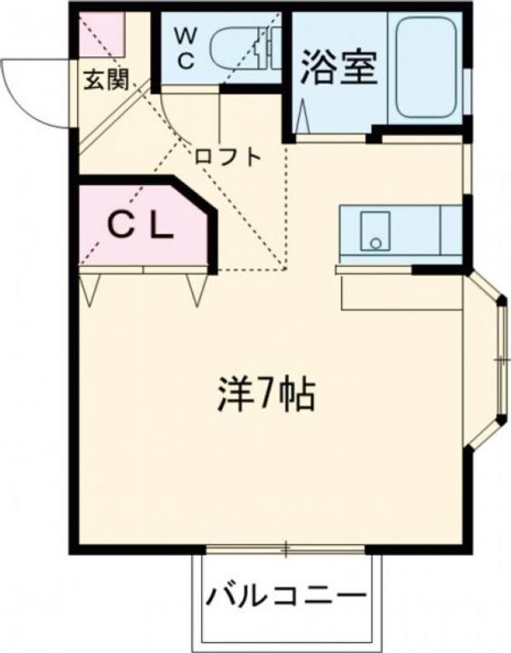 新潟県新潟市秋葉区美幸町2(アパート)の賃貸物件の間取り
