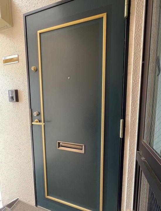 ベルハイムミチの玄関