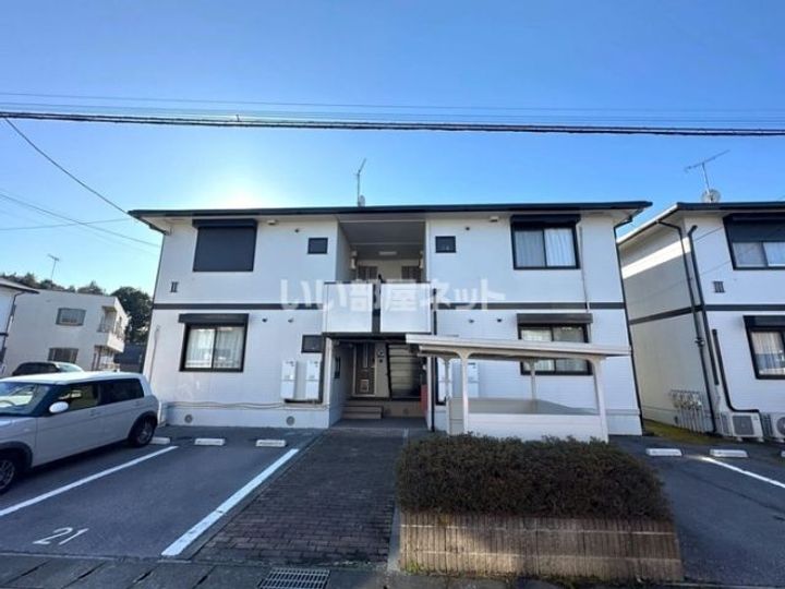 栃木県宇都宮市下栗町(アパート)の賃貸物件の外観