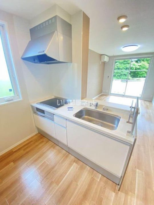 福島県いわき市常磐下湯長谷町梅ノ房(アパート)の賃貸物件のキッチン