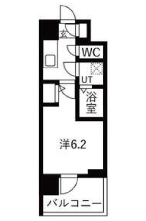 エスリードレジデンス梅田クラスシティの間取り
