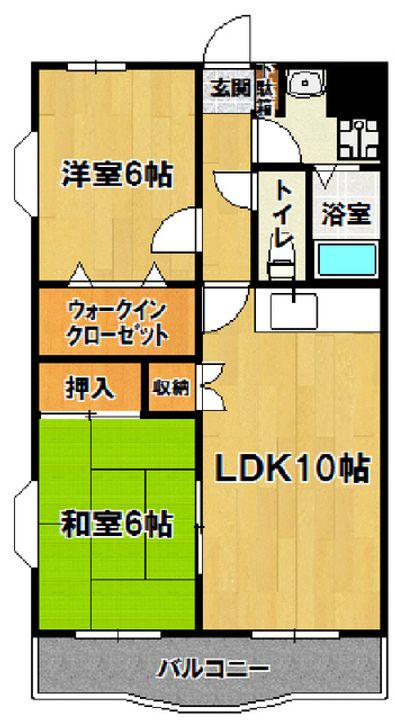 三島屋マンションの間取り