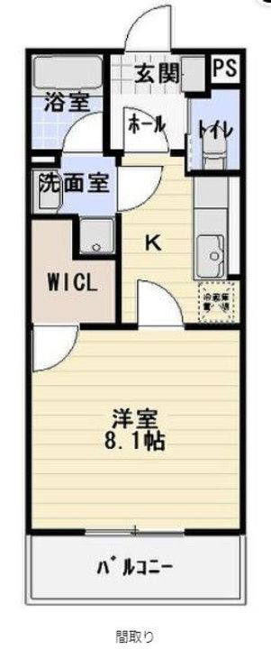 静岡県静岡市駿河区曲金6(マンション)の賃貸物件の間取り