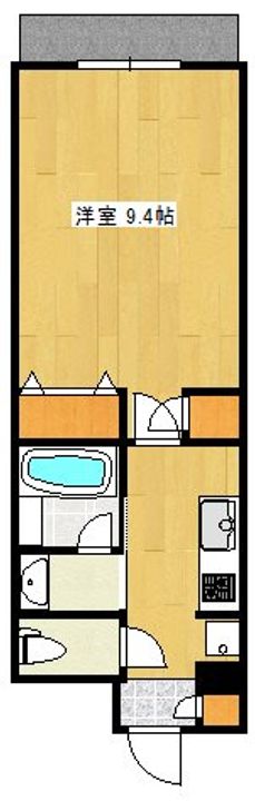 WESTCITY東大通の間取り