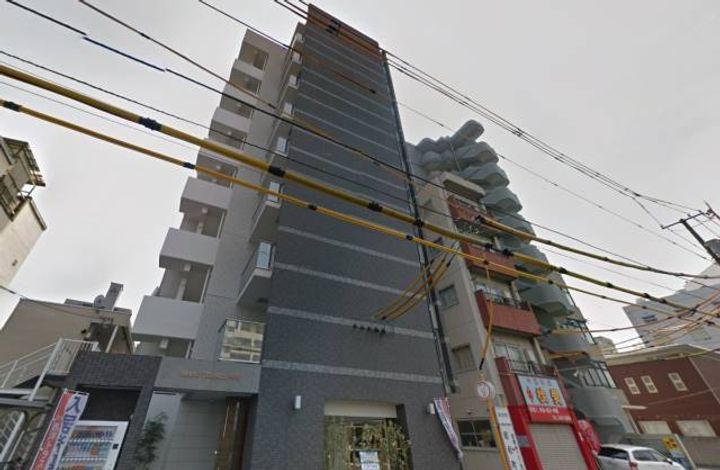 広島県広島市中区平野町の賃貸マンションの外観